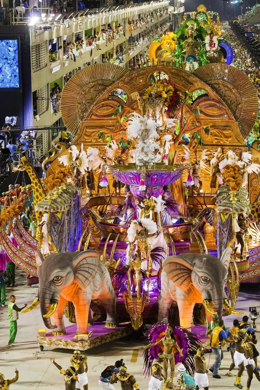 The Rio carnival is a unique experience.