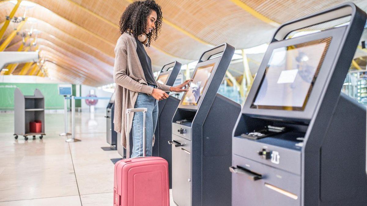 Any trick is good if it speeds up check-in at the airport.