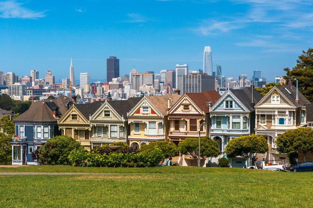 'Painted Ladies' di Alamo Square