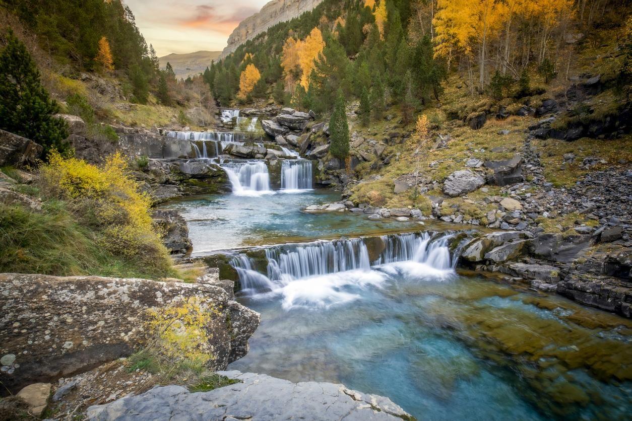 The landscapes of Ordesa Valley are spectacular.