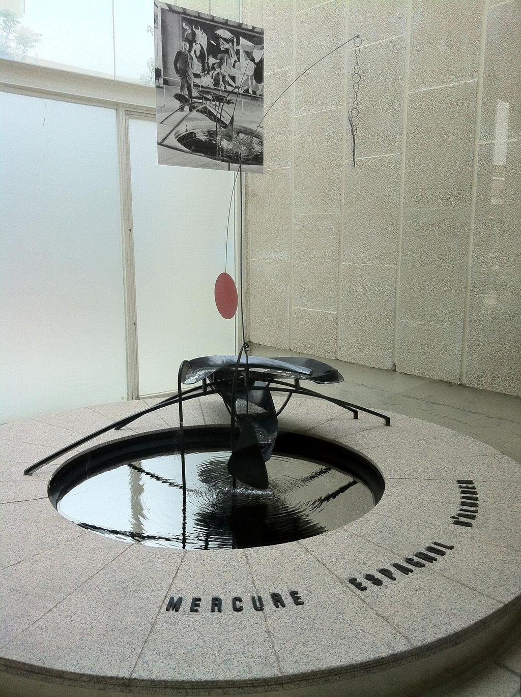 Mercury Fountain in Barcelona