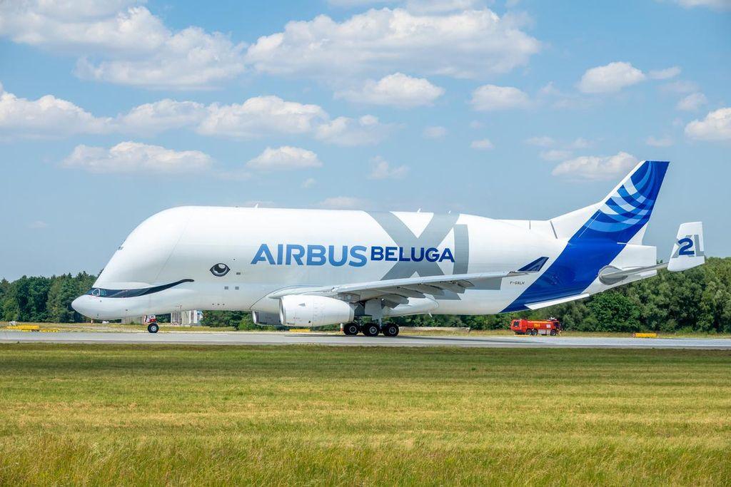 The Beluga XL is a very unique aircraft: it resembles a whale.