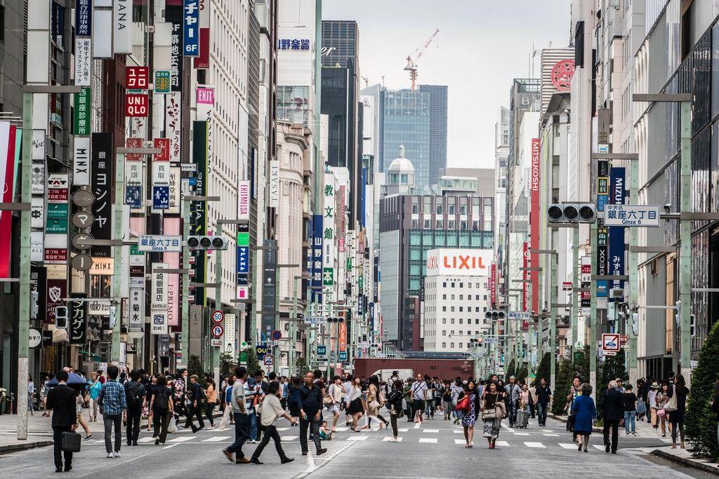 Ginza in Tokyo