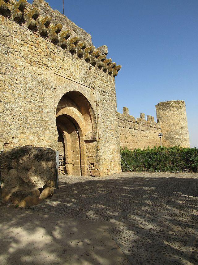 The Alcázar entrance in Carmona is one of the attractions of Marchena.
