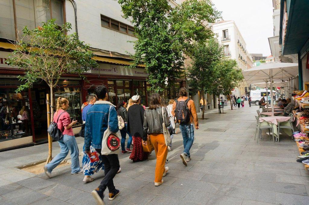 A moment from the Lorca route through Madrid.