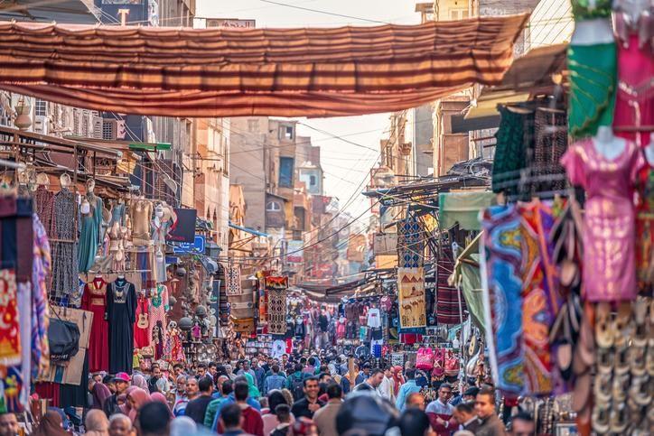Egypt has over 110 million inhabitants.