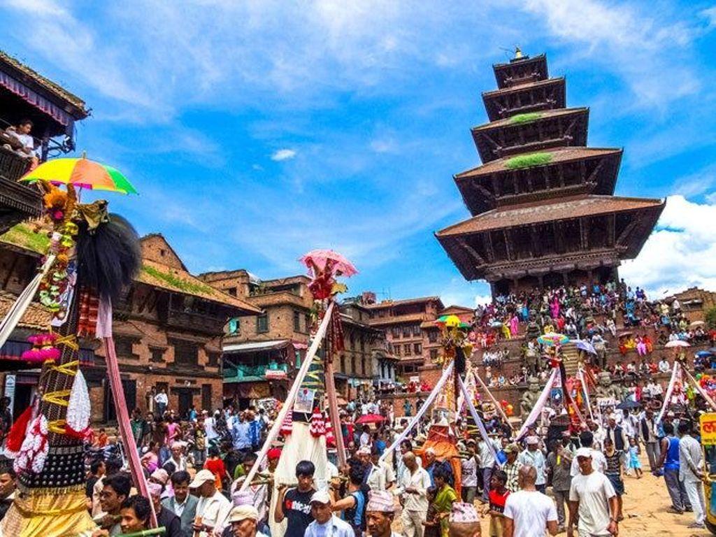 August at Gai Jatra, the Nepali Festival of the Dead