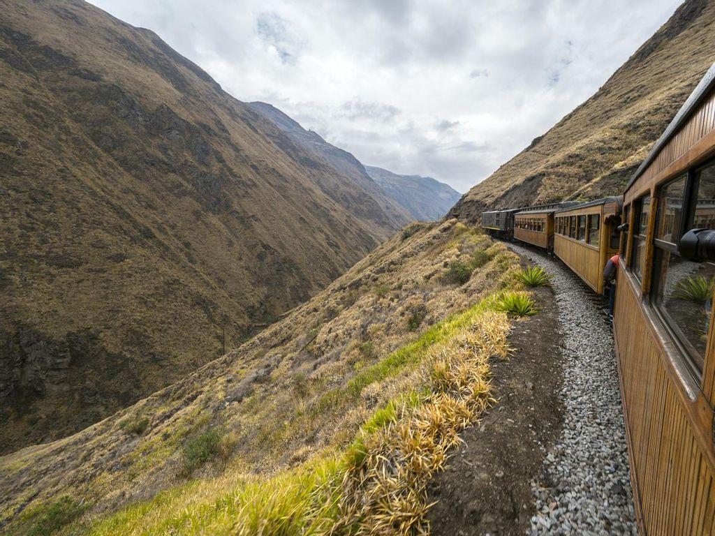 Devil's Nose in the Ecuadorian Andes.