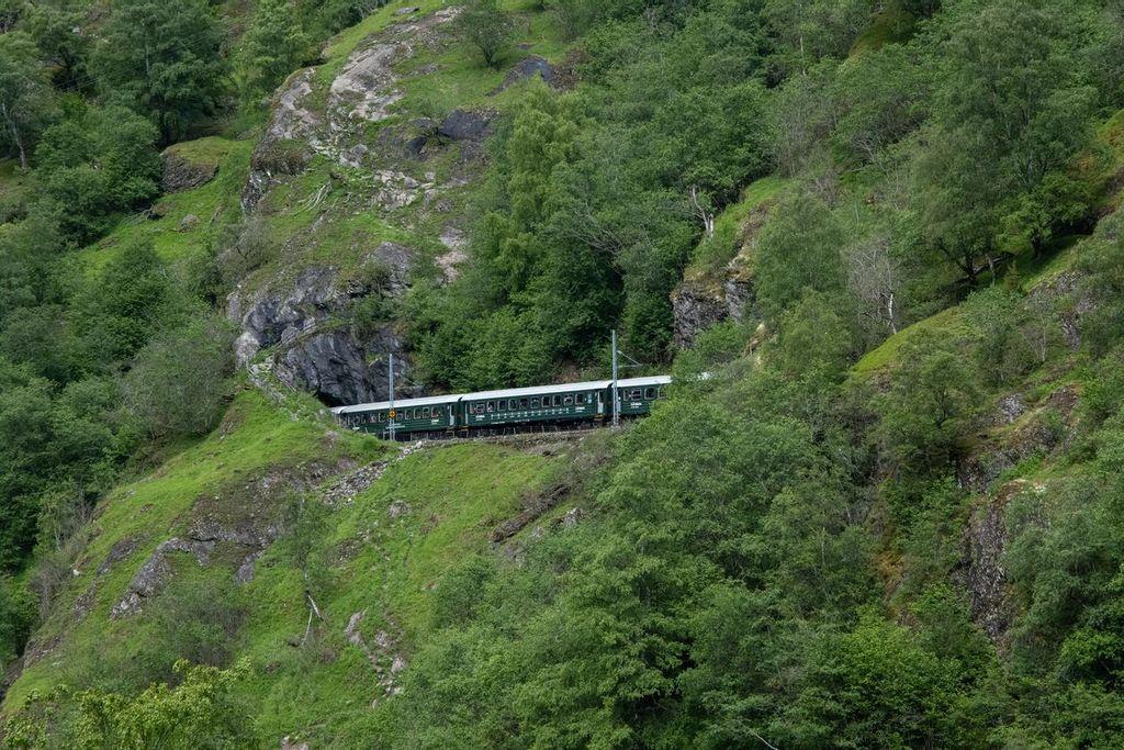 The Flåm Railway is one of Norway's main tourist attractions.