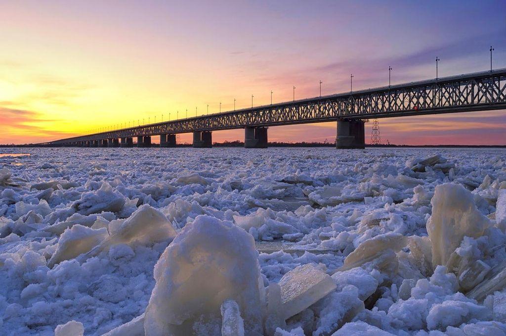 The Trans-Siberian offers a frigid picture for much of its route.