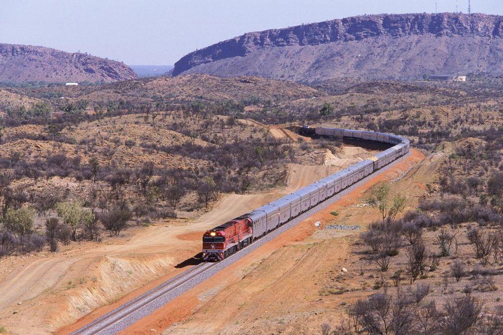 Discover Australia on board the Ghan train.