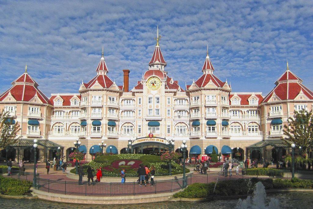 Entrance to Disneyland Paris