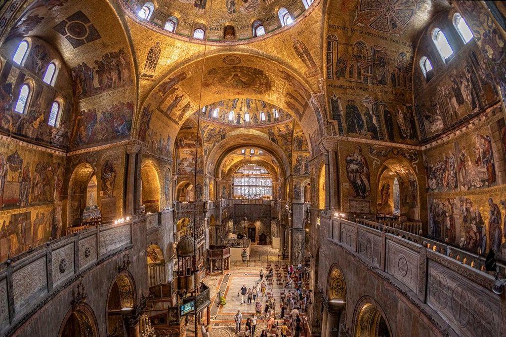 Interior of St. Mark's Basilica, Venice