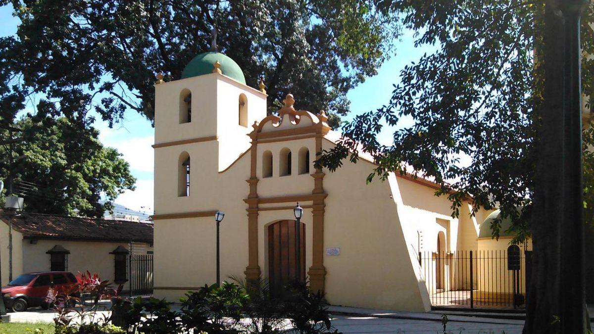Colonial style church