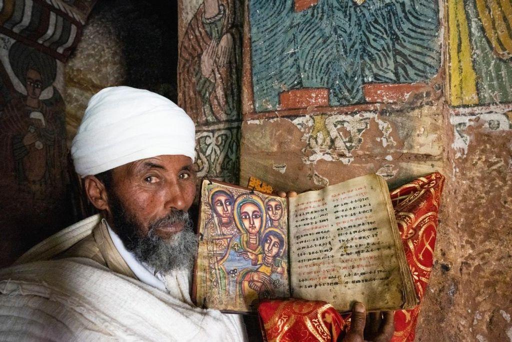 Parents in Ethiopia bring their children to be baptized there.