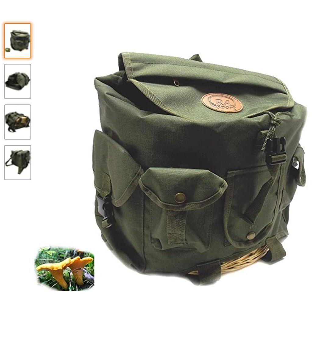 Backpack for mushrooms