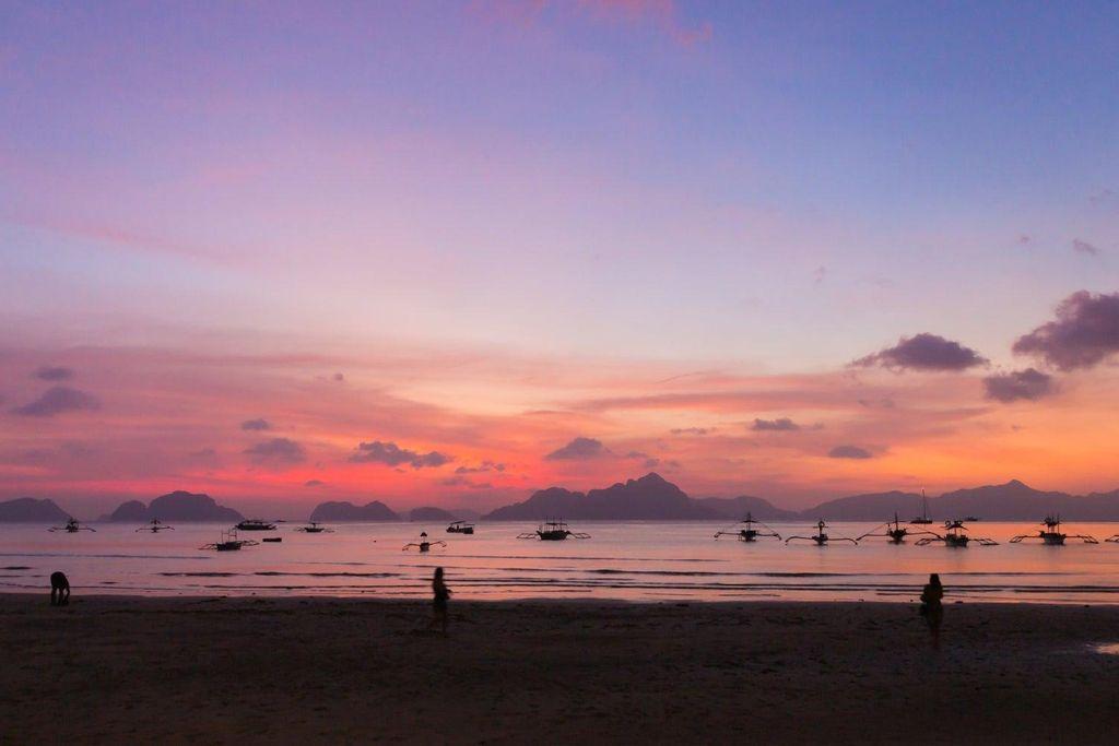 Sunset in Palawan