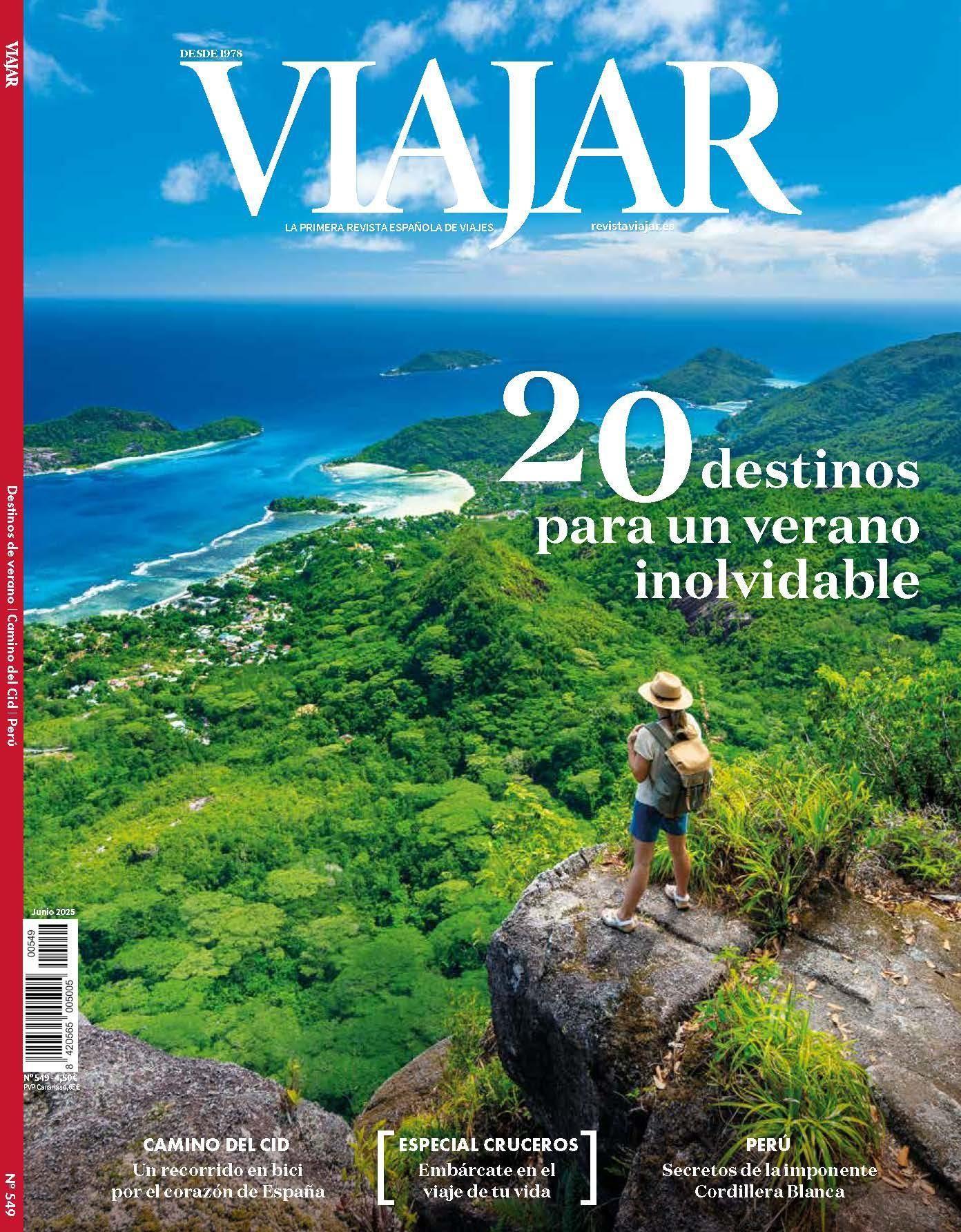 Cover of VIAJAR June 2025 issue.