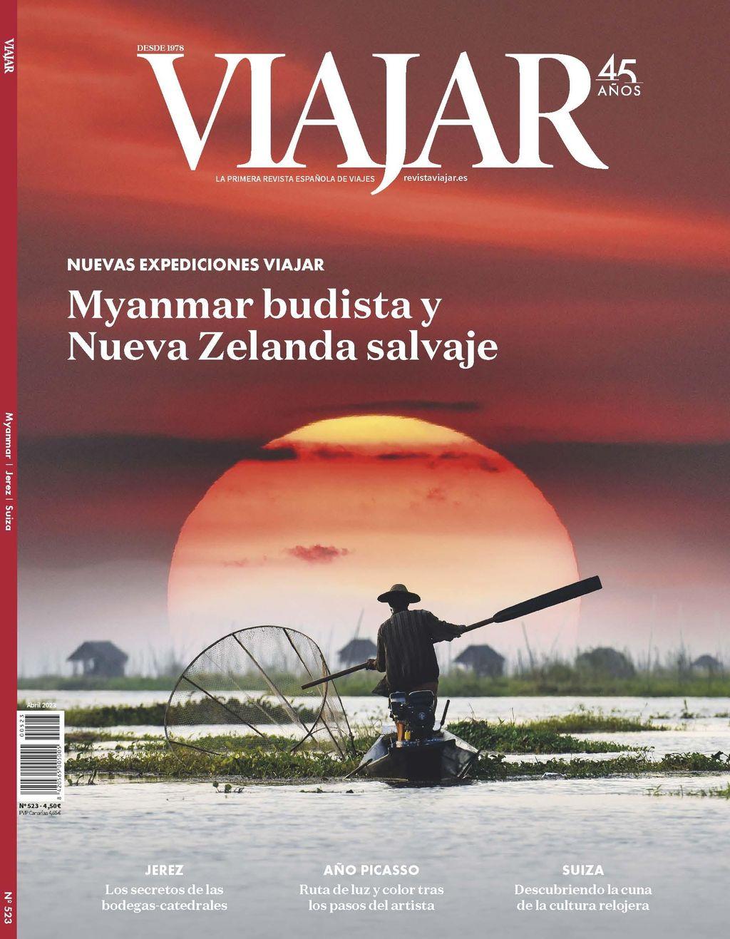 Cover of VIAJAR April 2023