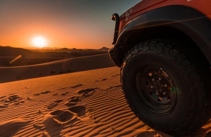 You should take precautions when traveling by car in Morocco.
