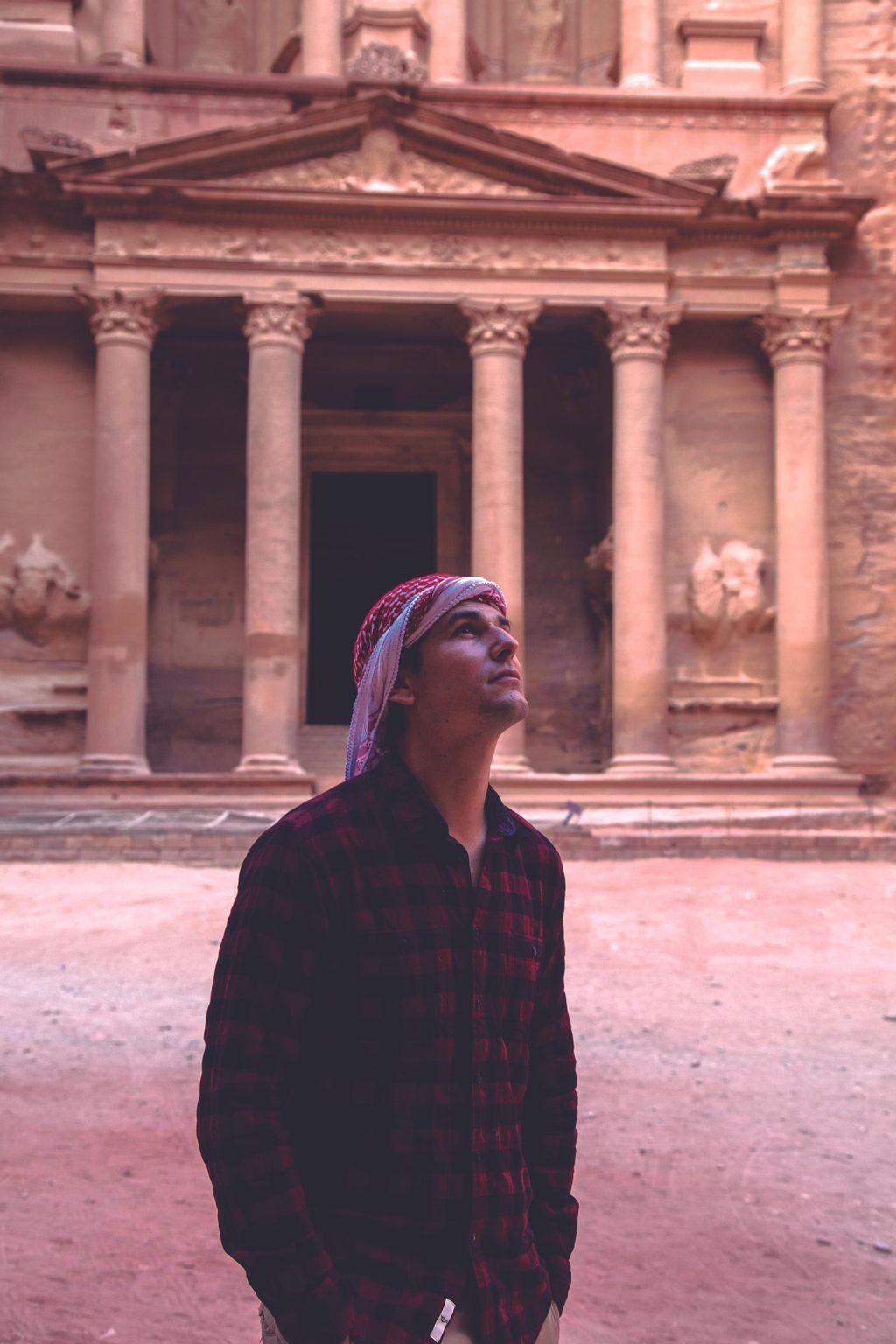 In Petra.