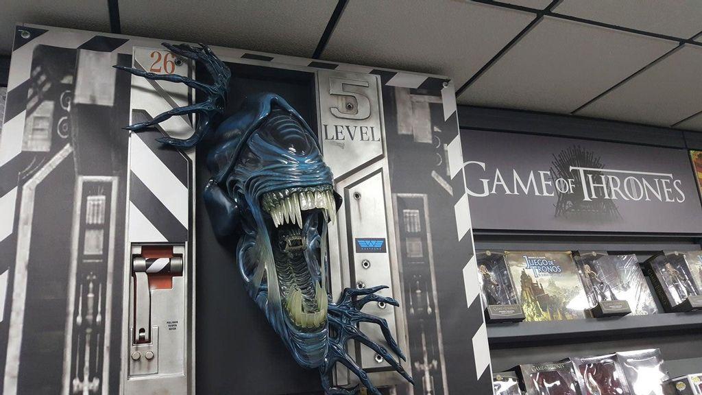 The ship from Alien: the Eighth Passenger inspired the store's name. 