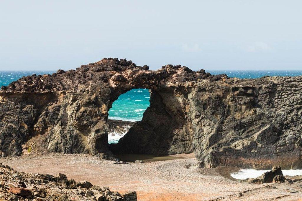 Arco del Jurado a Fuerteventura. 