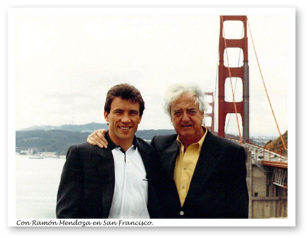 Paco Buyo and Ramón Menzoza