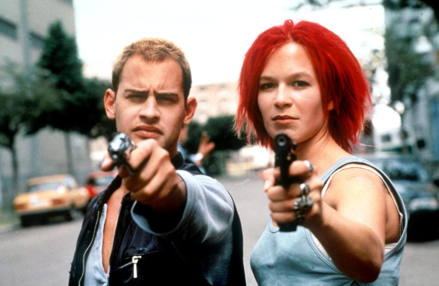 Scene from 'Run Lola Run'.