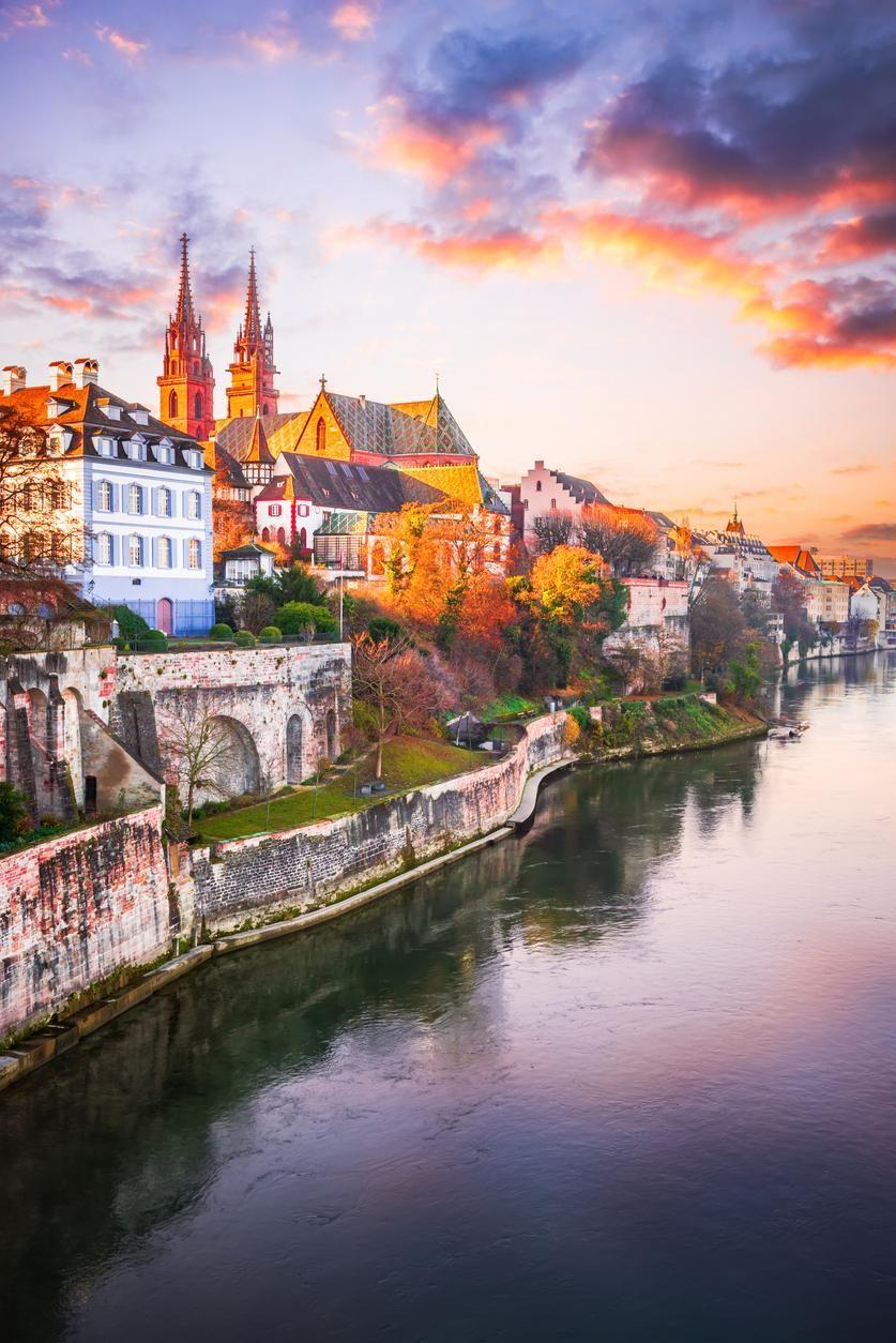 The city area spans three different countries
