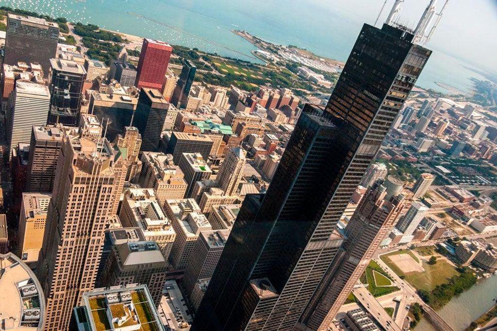 Every year, the steps are ascended in a race called the SkyRise Chicago.