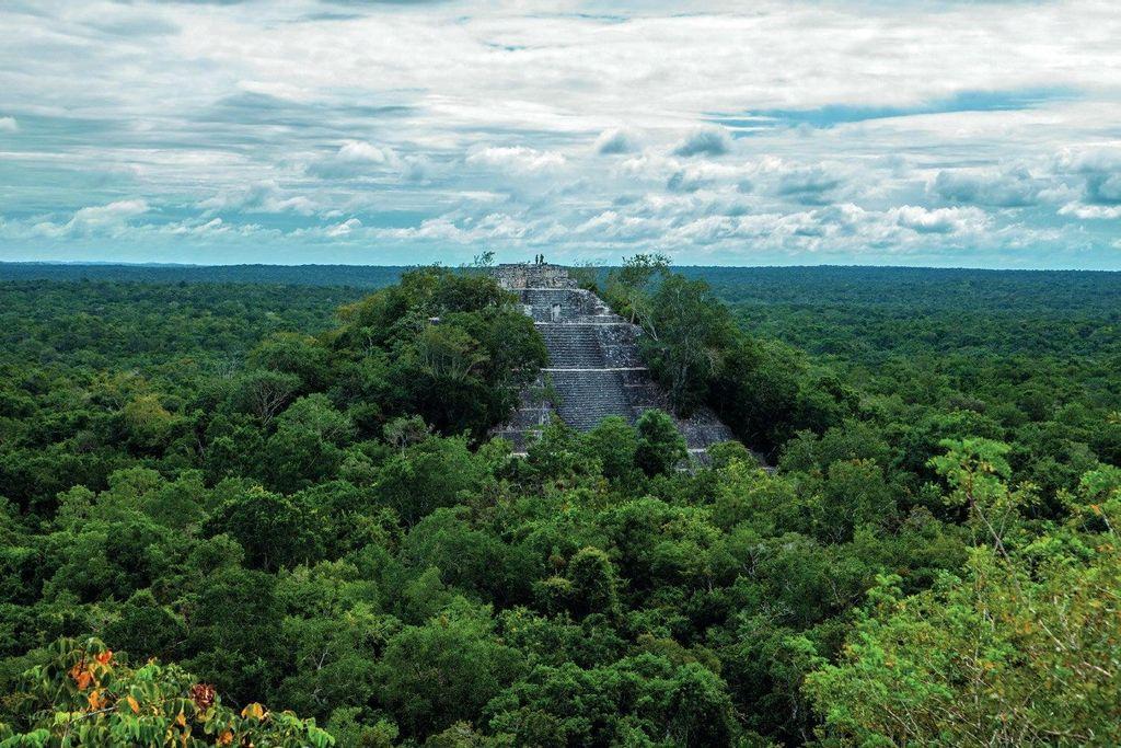 Mexico. The lost ruins of Calakmul, of Mayan origin, left a great impression. They are located in the Campeche region and extend over an area of 70 square kilometers
