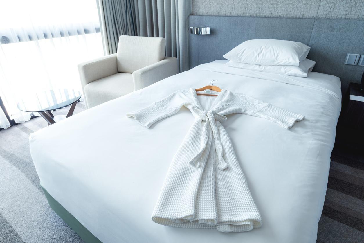 Personalization of pillow covers, bathrobes, or a tote bag with initials makes guests feel special.