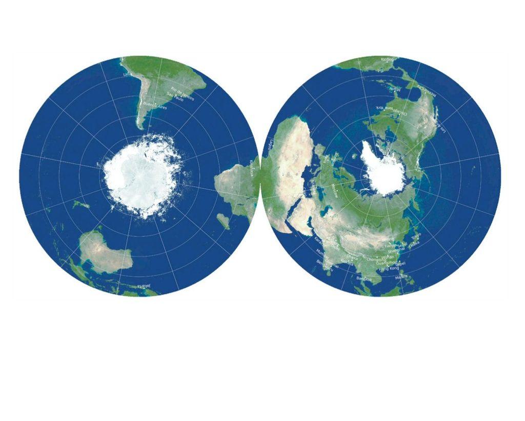 Most accurate world map