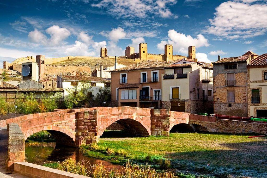 Vista del paese di Molina de Aragón.