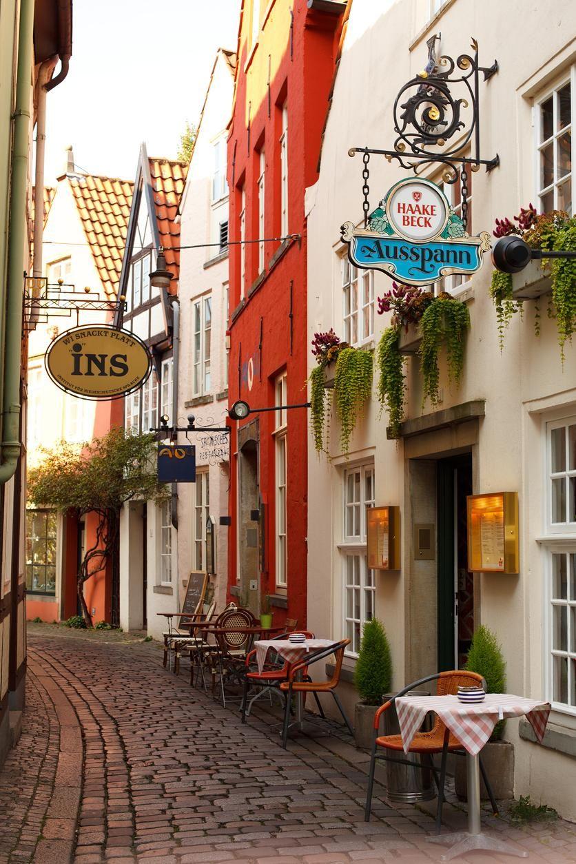 The streets of the Schnoor neighborhood are charming.