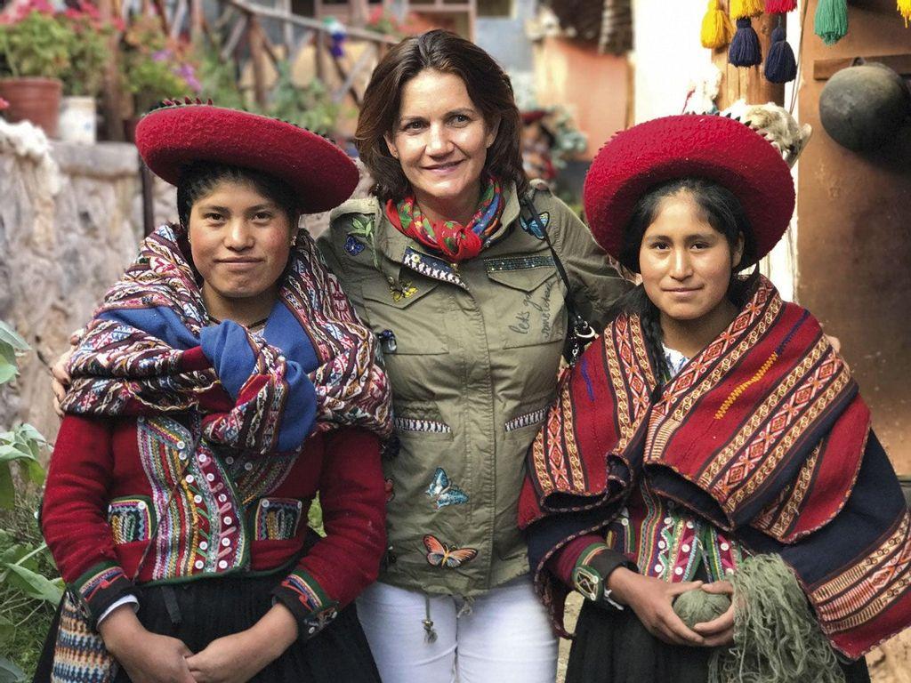 Samantha Vallejo-Nágera in Peru.